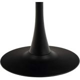 ronde bistro tafel keramiek zwart