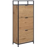AC Design Furniture 1, metaal, bruin, H: 129 x B: 56 x D: 30 cm