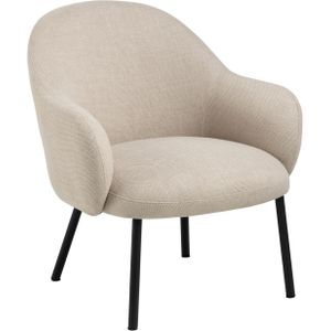 Giga Living Fauteuil Rollo - Stof - Beige - Zithoogte 43cm