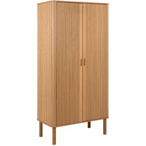 Giga Living Kledingkast Rustam - 100x55x200 cm - Naturel Eiken