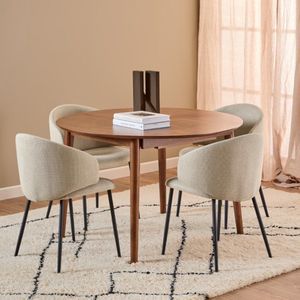Bendt - Montreux - Eettafel - Bruin - Walnoot - Uitschuifbaar