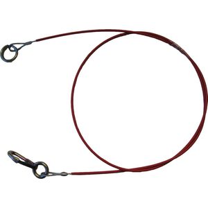 Breekkabel met Ring Rood 1.5 meter voor koppeling