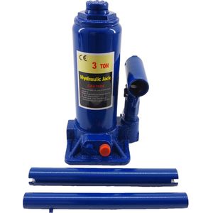 Potkrik - 3 Ton - 194mm min hoogte - In Koffer