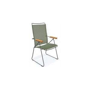 Tuinstoel Houe Click Position Chair Olive Green