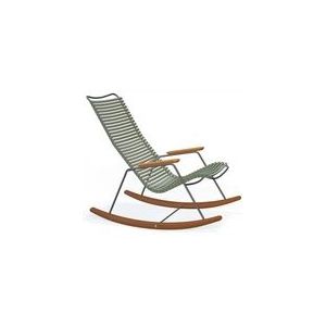 Loungestoel Houe Click Rocking Chair Olive Green