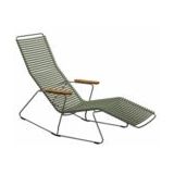 Loungestoel Houe Click Sunrocker Olive green