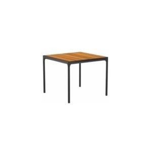 Tuintafel Houe Four Table Bamboo Black 90x90 cm