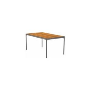 Tuintafel Houe Four Table Bamboo Dark Grey 90x160 cm