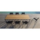 Tuintafel Houe Four Table Bamboo Black 90x270 cm