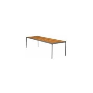 Tuintafel Houe Four Table Bamboo Dark Grey 90x270 cm