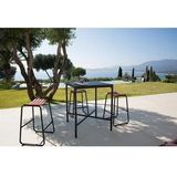 Tuintafel Houe Four Bar Table Black 90x90 cm