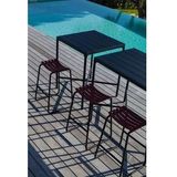 Tuintafel Houe Four Bar Table Black 90x90 cm