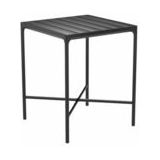 Tuintafel Houe Four Bar Table Black 90x90 cm