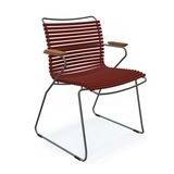 Houe Click Armchair tuinstoel paprika