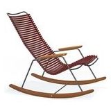 Loungestoel Houe Click Rocking Chair Paprika