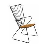 Loungestoel Houe Paon Lounge Chair Black