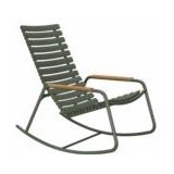 Schommelstoel Houe Reclips Rocking Chair Bamboo Olive Green