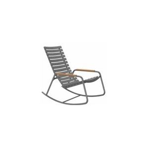 Schommelstoel Houe Reclips Rocking Chair Bamboo Dark grey