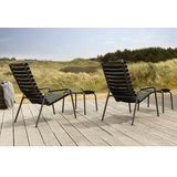 Loungestoel Houe Reclips Lounge Chair Bamboo Sky blue