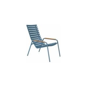 Houe ReClips fauteuil met bamboe armleuning sky blue