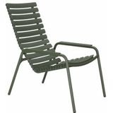 Loungestoel Houe Reclips Lounge Chair Olive green