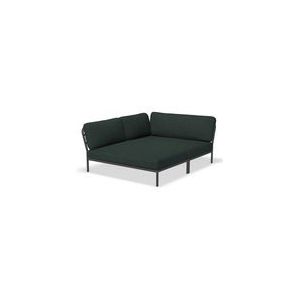 Houe Level Cozy Corner loungebank links frame donkergrijs stof alpine