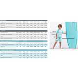 Petit Crabe - UV Shirt - Petrol - Korte Rits