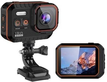 4K-Actiecamera met Afstandsbediening SC002 - 40MP - Zwart