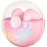 Onikuma T35 Bluetooth 5.1 Gaming TWS Oortelefoon - Roze