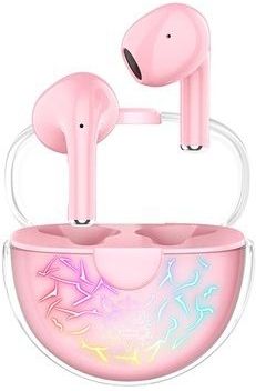 Onikuma T35 Bluetooth 5.1 Gaming TWS Oortelefoon - Roze