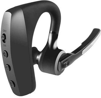 Universele waterbestendige Bluetooth-headset K10C - IPX5 - zwart