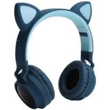 Opvouwbare Bluetooth Cat Ear-hoofdtelefoon voor kinderen - Groen