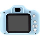 Digitale kindercamera met 32GB geheugenkaart - blauw