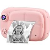 Digital Instant Camera voor Kinder met 32GB Geheugenkaart - Roze
