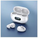 YYK Q80 Ruisonderdrukking Open Fit TWS-oortelefoon - Wit