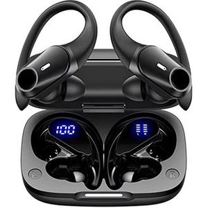 Sport TWS-oortelefoon met oplaadcase T59 - HiFi - Zwart