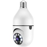 Beveiligingscamera met E27 Gloeilampfitting A6 - Wit