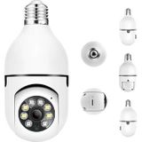 Beveiligingscamera met E27 Gloeilampfitting A6 - Wit