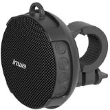 INWA Bluetooth Luidspreker Mini Subwoofer IPX7 Waterdichte Draadloze Fiets Fiets Muziek Luidspreker Ondersteuning TF - Zwart