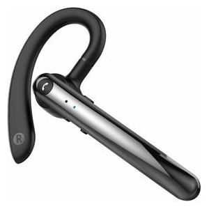 F990 Draadloze Bluetooth 5.0-koptelefoon Ruisonderdrukking Oorhaak Oordopjes met microfoon voor autorijden - zwart