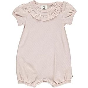 Müsli by Green Cotton Baby Meisje Pointel Beach Body Kleuterpyjama, Rose Maan, 74 cm