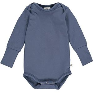 Müsli by Green Cotton Babyjongens Cozy Me L/S Body and Toddler Training Underwear, blauw, 56 cm