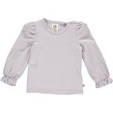 Müsli by Green Cotton Cozy Me Frill L/S T-shirt voor babymeisjes, Soft Lilac, 68 cm