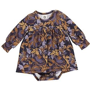 Müsli by Green Cotton Villosa L/S Dress Body trainingsondergoed voor baby's, meisjes en meisjes, Lilac Fog, 68