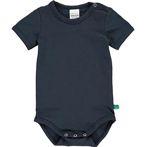 Fred's World by Green Cotton Babyjongens Alfa S/S Body and Toddler Sleepers, nachtblauw, 62 cm