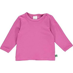 Fred'S World By Green Cotton Alfa L/S T Baby T-shirt voor meisjes, Fuchsia