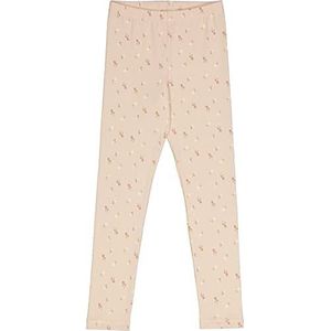 Müsli by Green Cotton Anemones leggings, Balsem Rose/Corn/Balsem Cream