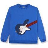 Fred's World - Sweatshirt - Kobaltblauw - Nachtblauw - Donkerrood - Wit