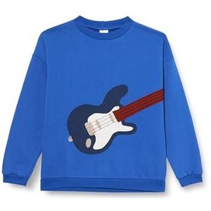 Fred's World - Sweatshirt - Kobaltblauw - Nachtblauw - Donkerrood - Wit