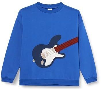 Fred's World - Sweatshirt - Kobaltblauw - Nachtblauw - Donkerrood - Wit